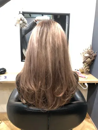 ロング 新籾 尚哉のヘアスタイル