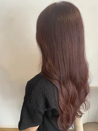 ロング カラー 森田 真悠子のヘアスタイル