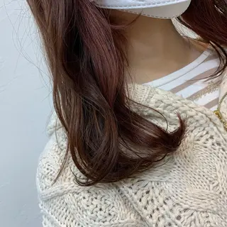 セミロング CHIC 岩下真衣のヘアスタイル