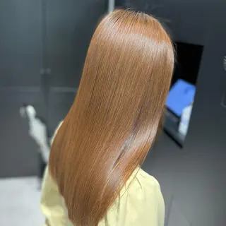 ロング 縮毛矯正　野口 恵のヘアスタイル