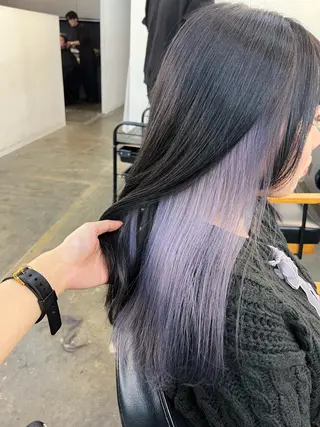 ロング カラー 🌛ダブルカラー 🌜SAYAKAのヘアスタイル