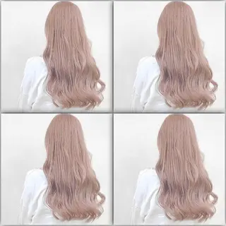 カラー ヘアアレンジ ダブルカラー 韓国ヘアKYONのヘアスタイル