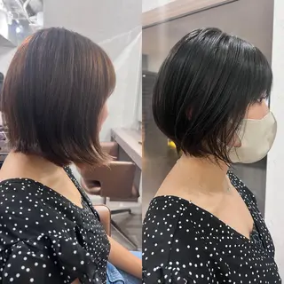 ショート カラー 垢抜けのプロ🪄 honoのヘアスタイル