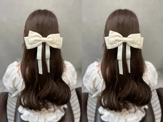 セミロング MOE 福岡韓国ヘア✧︎のヘアスタイル