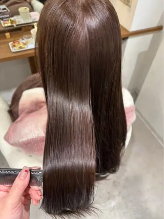 ロング 中岡 心音のヘアスタイル