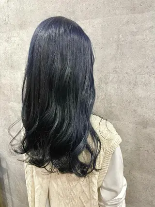 ロング カラー 西 めぐみのヘアスタイル