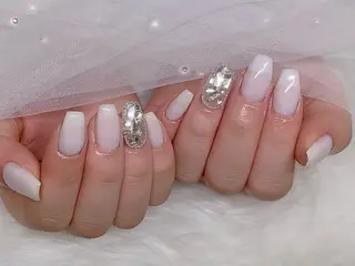 ネイル ETERNA Nail 銀座店【パラジェル/フィルイン/チップ長さだし/マグネット/ニュアンス】所属・ア カリのネイルデザイン