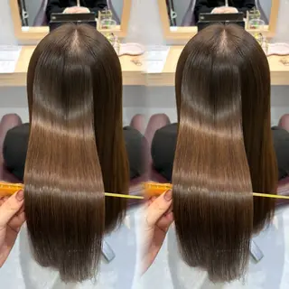 ロング カラー 透明感/チョコカラー 💍TAMA💍のヘアスタイル