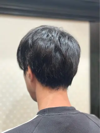 ミディアム メンズ ホリウチ アヤネのヘアスタイル