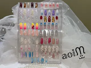 ネイル 葵うさぎ所属・葵うさぎ AIのネイルデザイン