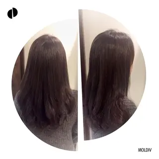 セミロング ロング カラー ✨縮毛矯正✨髪質改善 ナカシマ ユミのヘアスタイル