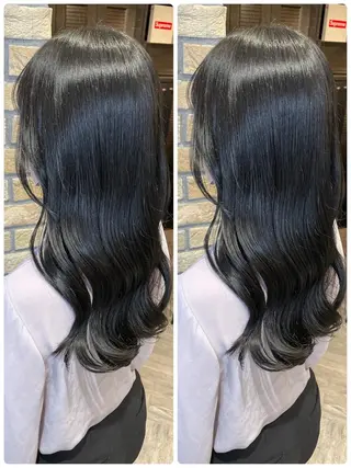 ロング カラー 🌟透明感カラー 🌟松岡勇輝のヘアスタイル