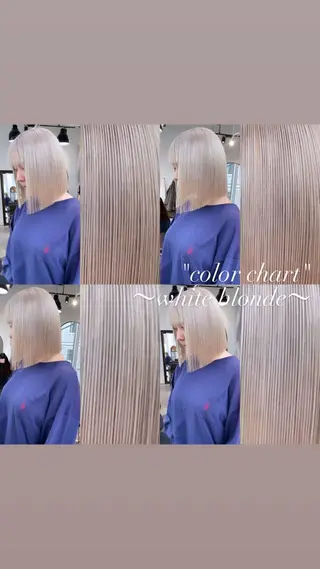 ショート カラー 💜ハイトーン💛 マジカルかいちゃんのヘアスタイル