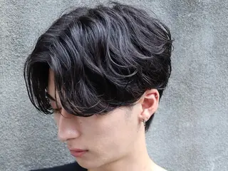 パーマ メンズ 亀井隆汰/メンズ専門 パーマ特化美容師のヘアスタイル