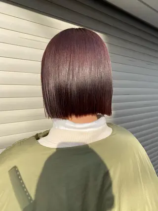 ショート カラー お任せヘア☘️☘️ 及川渚のヘアスタイル