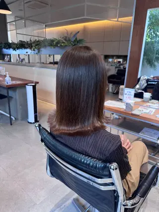 ミディアム hair S.coeur emu所属・黒木 日那のヘアスタイル