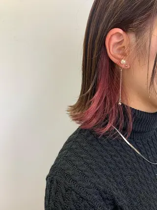 ミディアム カラー SALOWIN神戸三宮店所属・【美髪を叶える】中谷 彰宏（アキ)のヘアスタイル