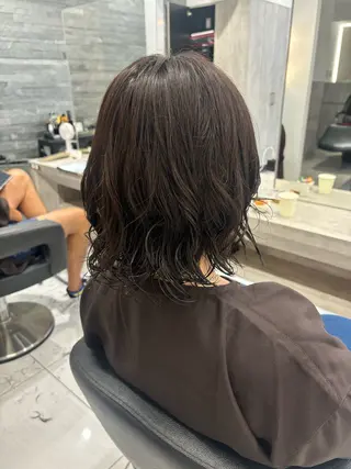 ミディアム パーマ Rina/似合う × なりたい、叶えます。のヘアスタイル