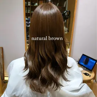 ロング カラー 【パーマ🌀/暖色カ ラー🍷】ななこ🌴のヘアスタイル