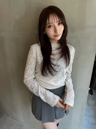 ロング 韓国 / 中国ヘア 🦋Noniのヘアスタイル