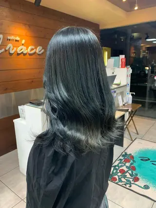 セミロング 🫧艶髪カラー🫧 森本くるみのヘアスタイル