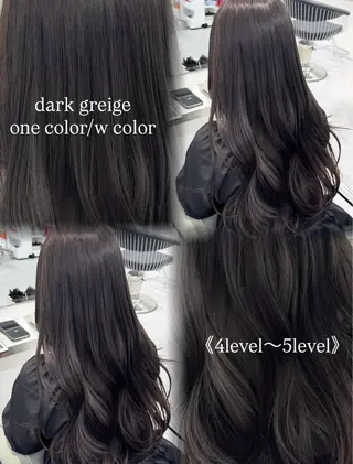 ロング カラー Parve  Mix 🫧梶川虹のヘアスタイル