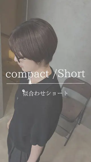 ショート カラー 美容室九〇一所属・Kuroda Keecoのヘアスタイル