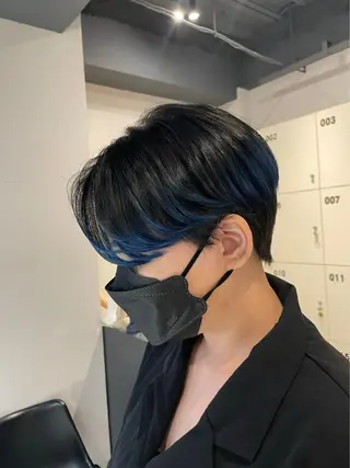 ショート カラー Ameri 新宿所属・新宿/透明感カラー/ 髪質改善/桜良のヘアスタイル