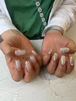 ネイル 小川 奈々花のネイルデザイン