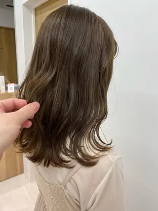 ミディアム カラー lar 立川南口所属・レイヤーボブ/ボブ 仲川和人のヘアスタイル