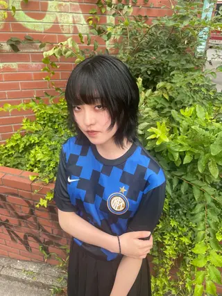 ミディアム カラー Ricca所属・Hina🧵/恵比寿 中目黒/透明感カラーのヘアスタイル