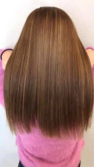ロング カラー L’atelier BROCANTE (ラトリエ ブロカント)所属・BROCANTE立川 karasawa.nのヘアスタイル