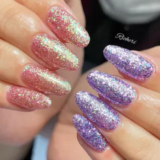 ミディアム ネイル richeri beautyのネイルデザイン