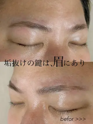 アイブロウ hair place apego所属・北野田|momo🍑 美眉/艶髪/耳ツボの眉毛・アイブロウイメージ