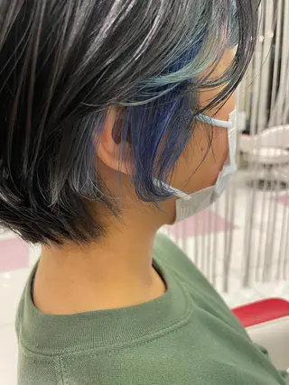 ショート 吉田伸治/縮毛矯正◎ 曲がる縮毛矯正◎高岡のヘアスタイル