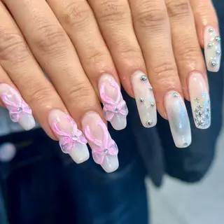 ネイル ハイトーン特化 pepe🎀のヘアスタイル