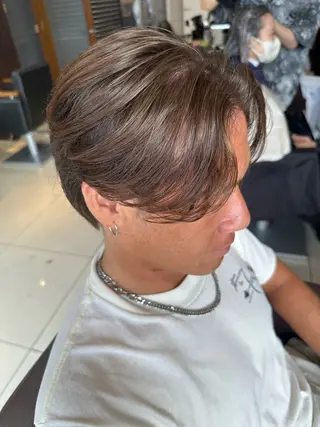 パーマ メンズ 海外風パーマ 健人のヘアスタイル