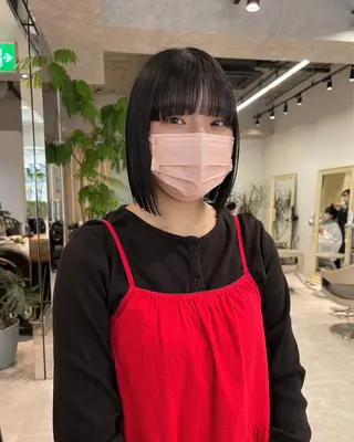 ショート 透明感カラー/ボブ / MARIE🍇のヘアスタイル