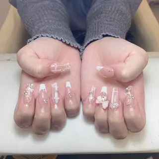 ネイル ゴテゴテ ネイルのネイルデザイン