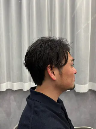 ミディアム たまプラーザ/駅近/ clan/前田 朋輝のヘアスタイル