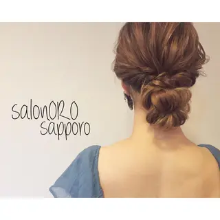 ヘアアレンジ toiro by lien hair atelier所属・池田 真由美のヘアスタイル