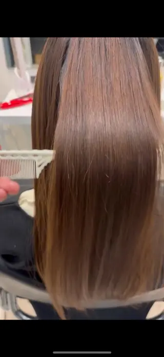 ロング カラー SALOWIN梅田　　サロウィン所属・縮毛•酸性矯正特化/ 美髪•髪質改善/KJのヘアスタイル