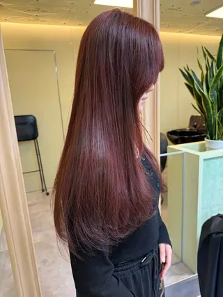 セミロング カラー 伶風/ボブ/ ハッシュカットのヘアスタイル