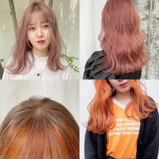 セミロング カラー Piaコータロー ハイトーン&‪ボブのヘアスタイル