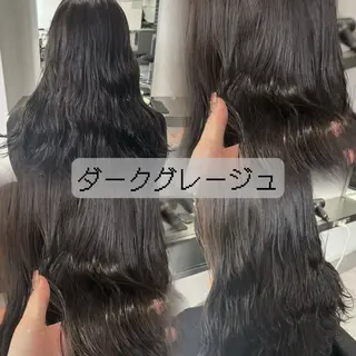 セミロング カラー 韓国透明感🇰🇷 SAKURAのヘアスタイル