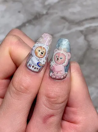 ネイル シェアサロンLei.g(レイジー)所属・3Dアートネイル💗 都築レナのネイルデザイン