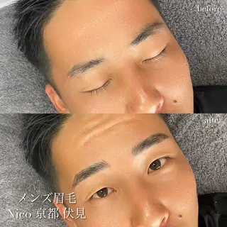 メンズ アイブロウ Nico 山本 晃平の眉毛・アイブロウイメージ