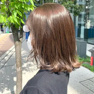 ミディアム カラー モデルさん募集中IT byALBUM八王子のヘアスタイル