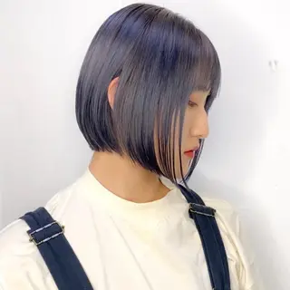 ショート カラー カットと縮毛矯正の匠 【こだま】のヘアスタイル
