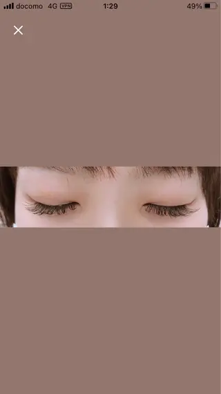 マツエク・マツパ cafoori所属・m rinのマツエク・マツパデザイン